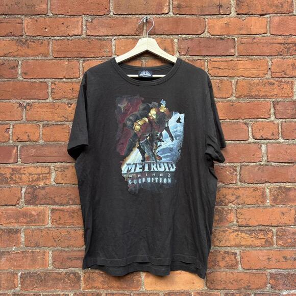 Other - Vintage Metroid prime corruption 3 t shirt 2007 XL
